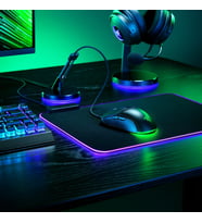 Cobra - Chroma RGB'ye sahip hafif kablolu oyun faresi (tüy hafifliğinde 57g, 3-Nesil optik fare anahtarları, gövde altı aydınlatmalı Chroma aydınlatma, hassas sensör ayarları) Siyah