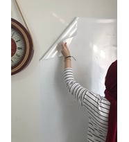 2 Tane Beyaz Tahta Akıllı Kağıt Tahta 100x120 Cm Kalem Hediyeli