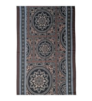 Ecenur Soft Pamuk Retro Şal (Acı Kahve)