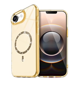 Durukar® iPhone 16E Live Diamond Magsafe Kapak - Sarı