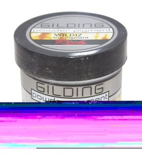 Rich Gilding Powder (Yaldız) Pigment 60 cc. 11009 GÜMÜŞ 