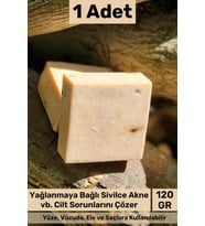 #sabun %100 Doğal Güzel Kokulu El Yüz Saç Cilt Vücut Orijinal Bitkisel Argan Sabunu 120g - 1 Adet