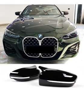 Bmw G22 Batman Yarasa Ayna Kapağı Piona Black ABS 2020 ve üzeri