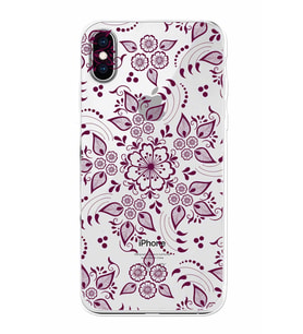Apple iPhone XS Max Uyumlu Kamera Korumalı Tıpalı Kapak Nostalji Desen TasarımlıŞeffaf Kılıf