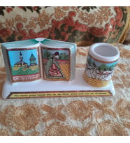 Mevlana Konulu Masa dekoru (Kristal Mavi)