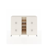 Hyperion Dolap 14 Raflı 8 Kapaklı 220x44x163 Aytaşı-Aytaşı/Çam