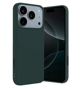 iPhone 17 Pro First Silikon - Koyu Yeşil