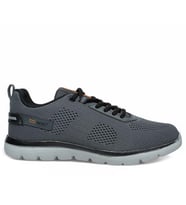 Best Of Siyah Erkek Sneaker Günlük Spor Ayakkabısı Esnek Tabanlı Rahat Ergonomik Basic Ortopedik 652 (Füme)