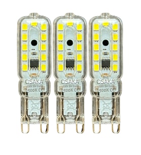 (3 Adet) Osaka 5W 6500K (Beyaz Işık) G9 Duylu Led Kapsül Ampul