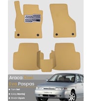 LADA VEGA (1996-2004) Uyumlu EVA Paspas Tam Set–Araca Özel,Kolay Montaj,Su Geçirmez