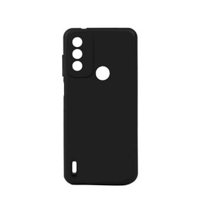 Lexroo Tecno Spark 6 Go Kılıf Biye Silikon - Siyah