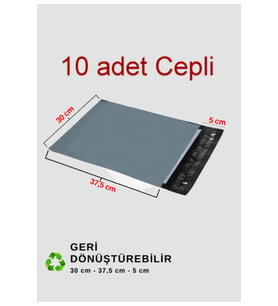 Kargo Poşeti Cepli 30x38