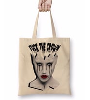 Fuck The Crown Bez Çanta Uzun Saplı