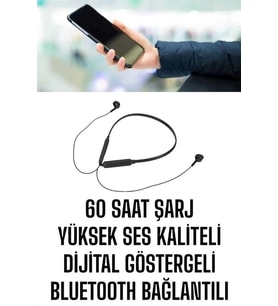 Mikrofonlu Kablolu Bluetooth Kulaklık Yeni Nesil Yüksek Ses Kaliteli