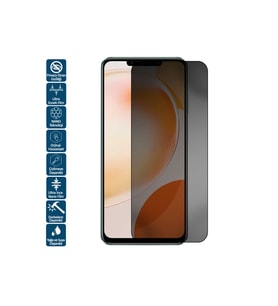 Huawei Nova 11 Privacy Hayalet Nano Ekran Koruyucu Film (Siyah)