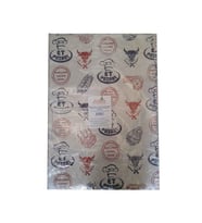 LokmanAVM Kasap Plast Lamineli Kasap Kağıdı Desenli Düz Tabaka 35X50 Cm 5000 Gr 1 Paket