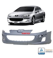 Peugeot 407 Ön Tampon Far Yıkamasız 2006 Sonrası Uyumlu