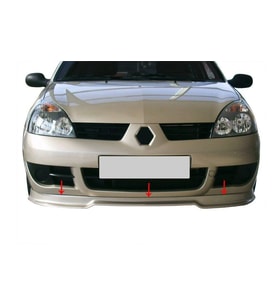 Renault Symbol Uyumlu 1 Ön Tampon Altı Dili Fiber 1999-2009