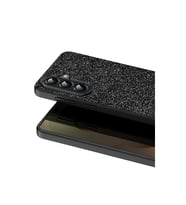 Onegif  Galaxy A17 5g Bright Simli Kapak - Siyah