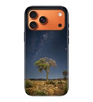 iPhone 17 Pro Velvet Kılıf Lansman İçi Kadife Temalı Desenli Silikon Yıldızların Altında