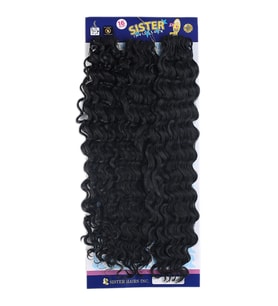 Sister Afro Dalgası Saç-Siyah 1