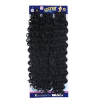 Sister Afro Dalgası Saç-Siyah 1