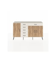 Arges Konsol 3 Raflı 6 Çekmeceli 3 Kapaklı 176x30x99 Aytaşı-Çam/Aytaşı