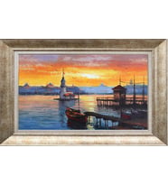 GÜMÜŞ ÇERÇEVELİ TABLO N1254