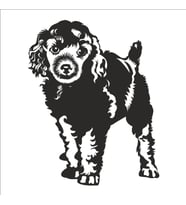 YAVRU KÖPEK FOLYO STİCKER 50cm Uzunluk (Karışık)