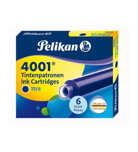 Pelikan Tp6x Dolma Kalem Kartuşu Mavi