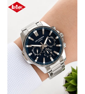 Lee Cooper Çelik Kordon Kadran Özellikleri Aktif 50 Mt Suya Dayanıklı Erkek Kol Saati LC.K01.M1