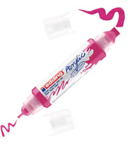 EDDING 5400 NO:907 3D DOUBLE LINER AKRİLİK KALEM TELEMAGENTA