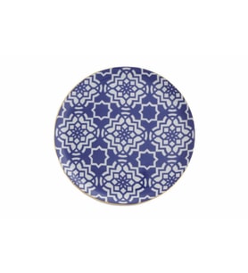 Porland Morocco Desen7 Mor Düz Tabak 24 cm 04A+P021469