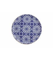 Porland Morocco Desen7 Mor Düz Tabak 24 cm 04A+P021469