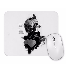 Android Me Robot Mouse Pad