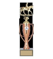 ODAK KUPA - Figürlü Kupalar - At / Binici Figürlü Kupalar FG-025 C - 36 cm