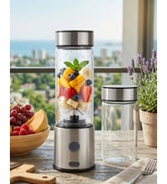 Çift Cam Hazneli Blender 16500 Rpm Buz Kırıcı Taşınabilir Blender