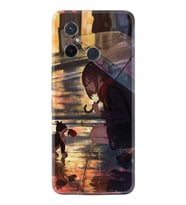 Xiaomi Redmi 12c Uyumlu Kılıf Silikon Desen Özel Seri Kız Ve Kedi 1762