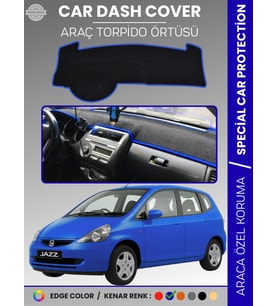 HONDA JAZZ (2002-2007) Torpido Örtüsü Torpido Koruma Tam Uyum Çatlamayı Önler Kolay Montaj