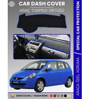 HONDA JAZZ (2002-2007) Torpido Örtüsü Torpido Koruma Tam Uyum Çatlamayı Önler Kolay Montaj