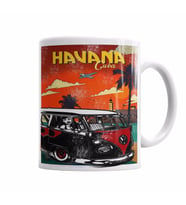 Volkswagen KOMBI HAVANA Kupa Bardak Porselen