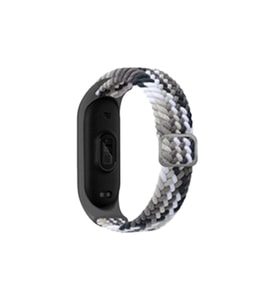 Mi Band 4 Kordon (Saat Değildir) - Gri-Siyah