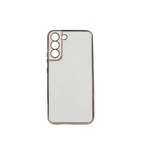 Samsung Galaxy S22 Plus Uyumlu Kılıf Zore Bark Kapak (Beyaz)