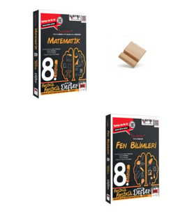 Yargı LGS 2027 8. Sınıf Matematik ve Fen Bilimleri Fasikül Akıllı Defter + Telefon Standı