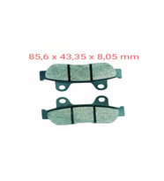 Honda Ön Fren Disk Balatası Fa721 Delta Spacy 110 - Alpha Activa S125 Ps 150İ Dylan 150