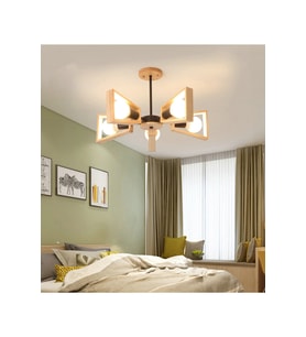 WoodMill Ahşap Avize