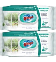 Bingo Clean Yüzey Temizlik Havlusu 96 Yaprak Sevilen Kokular Ferah Evim (2 Li Set) 192 Yaprak (Beyaz)