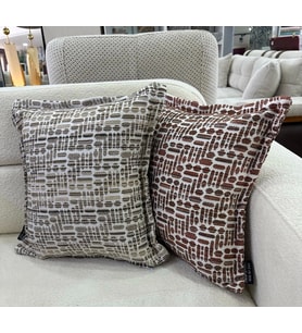 NİVEMESHOME KIRLENT KILIFI 45X45 LİSA 03 VİZON