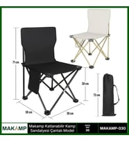 Katlanabilir Çantalı Kamp Sandalyesi