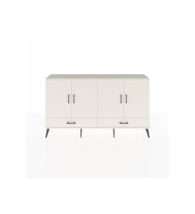 Arges Konsol 6 Raflı 2 Çekmeceli 4 Kapaklı 176x30x99 Aytaşı-Aytaşı